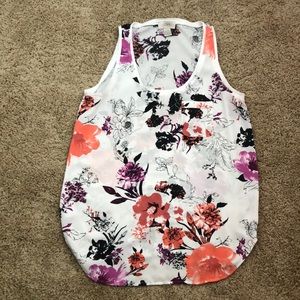 Floral Tank Top- Ann Taylor Loft - Size S